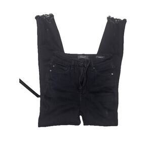 Judy Blue 3/26 Skinny Fit Black Jeans Stretch (AE15)